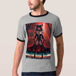 Camiseta Contacto de Súcubo en Crossroads: Anime Lilin Demo
