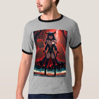 Camiseta Contacto de Súcubo en Crossroads: Anime Lilin Demo