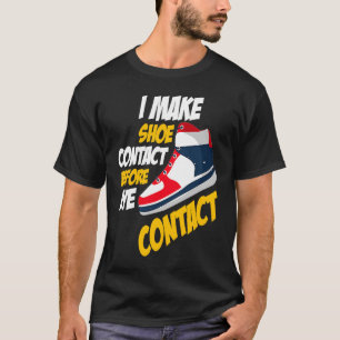 Camiseta Contacto de zapatas antes del ahorrador de contact