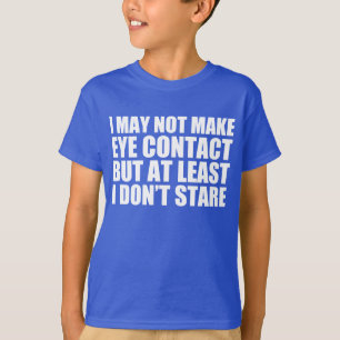 Camiseta Contacto ocular autismo