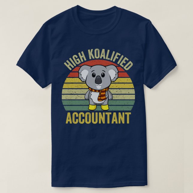 Camiseta contador altamente cualificado (Diseño del anverso)