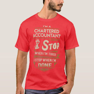 Camiseta Contador colegiado Detesto Cuando Terminé Trabajo