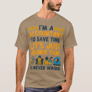Camiseta Contador contable contable Ix27m An Accounta