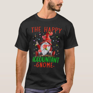 Camiseta Contador Contable Gnome Navidades Ch