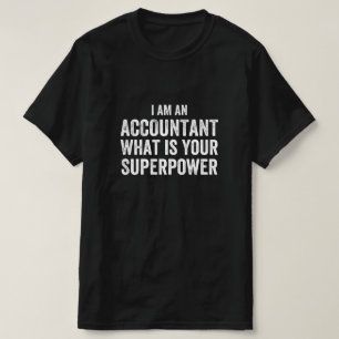 Camiseta contador ¿Cuál es tu superpoder?