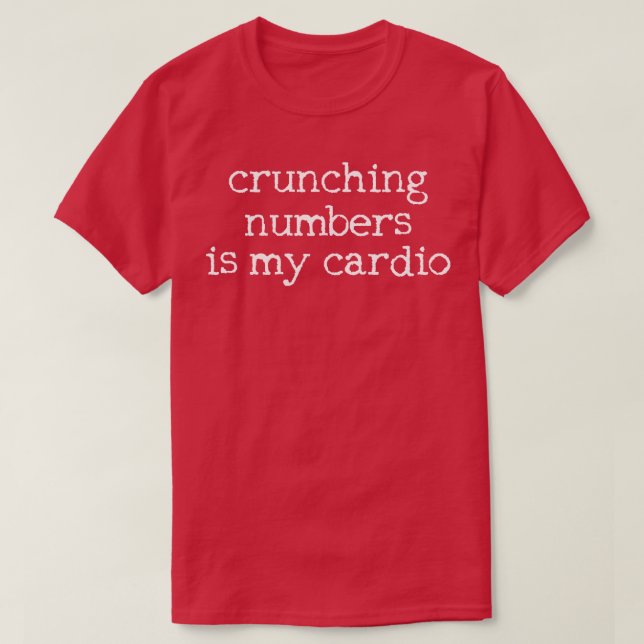 Camiseta Contador de contabilidad CPA (Diseño del anverso)
