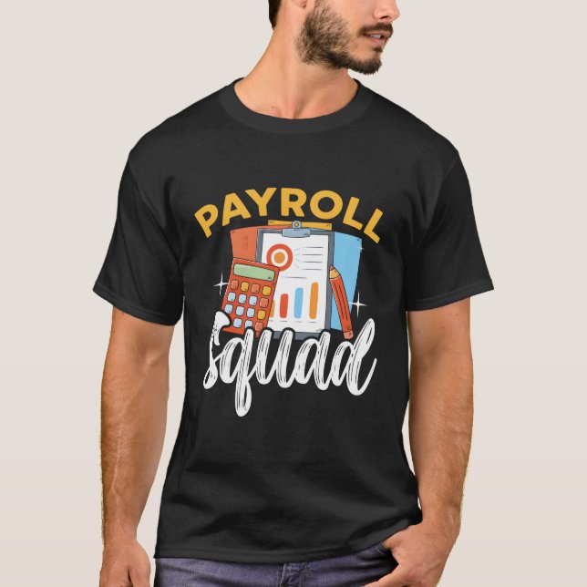 Camiseta Contador de contabilidad Cpa del Cuadrado de Nómin (Anverso)