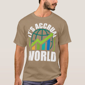 Camiseta Contador de contabilidad divertida mundial acumula