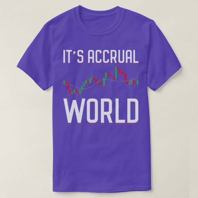 Camiseta Contador de contabilidad divertida mundial acumula (Diseño del anverso)