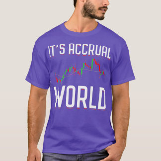 Camiseta Contador de contabilidad divertida mundial acumula