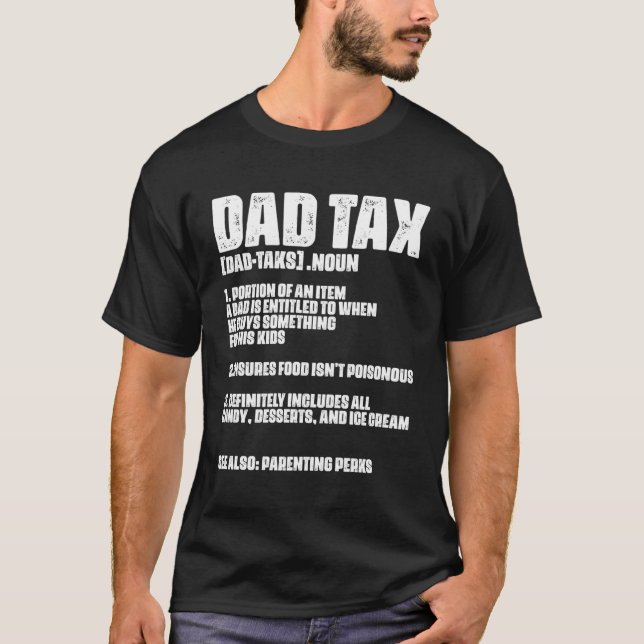 Camiseta Contador de impuestos papá contable contable conta (Anverso)