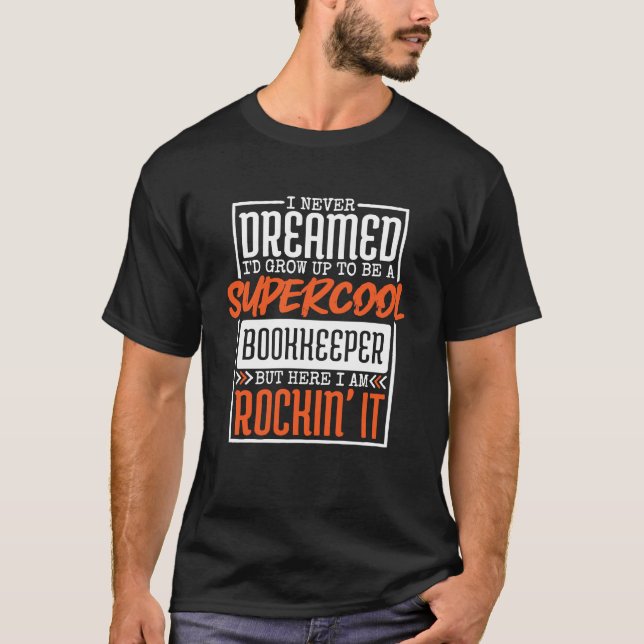 Camiseta Contador de libros Cotización para contadores Cont (Anverso)