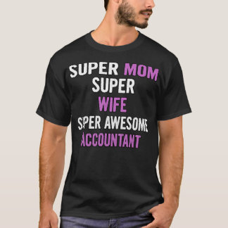 Camiseta Contador de supermamá esposa