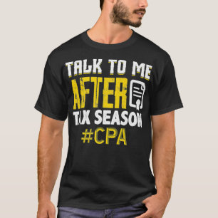 Camiseta Contador de temporada de impuestos ocupado CPA Boo