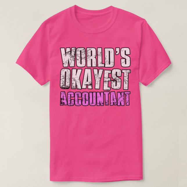 Camiseta Contador de Worlds Okayest 11 (Diseño del anverso)