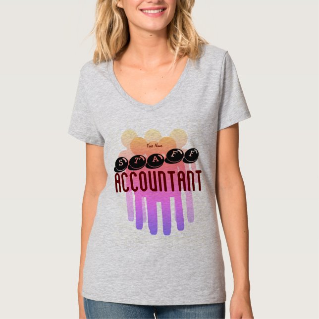 Camiseta "Contador del personal" (Anverso)