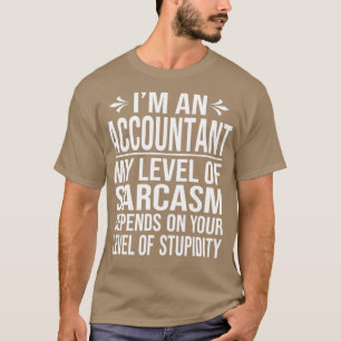 Camiseta contador diciendo regalo de cuenta graciosa