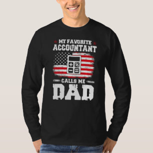 Camiseta Contador favorito de los hombres me llama asombros