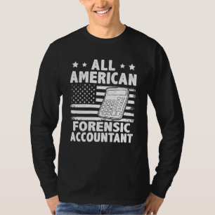 Camiseta Contador Forense Estadounidense
