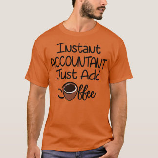Camiseta Contador instantáneo acaba de añadir café 16