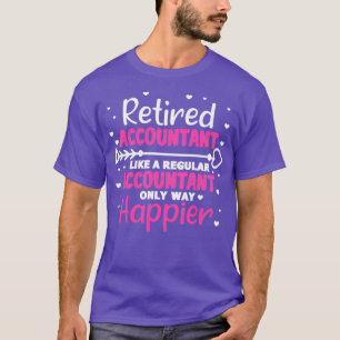 Camiseta Contador jubilado feliz