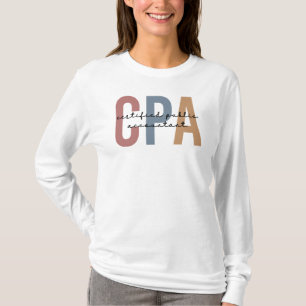 Camiseta Contador Público Certificado por CPA Retro