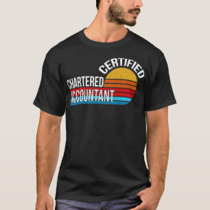 Camiseta contador público certificado retro vintage estétic