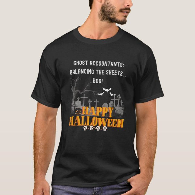 Camiseta Contadores fantasma equilibran la prima de Boo de  (Anverso)