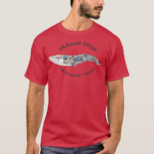 Camiseta Contaminación por ballena azul