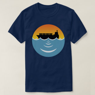 Camiseta contaminación por ruido en el océano