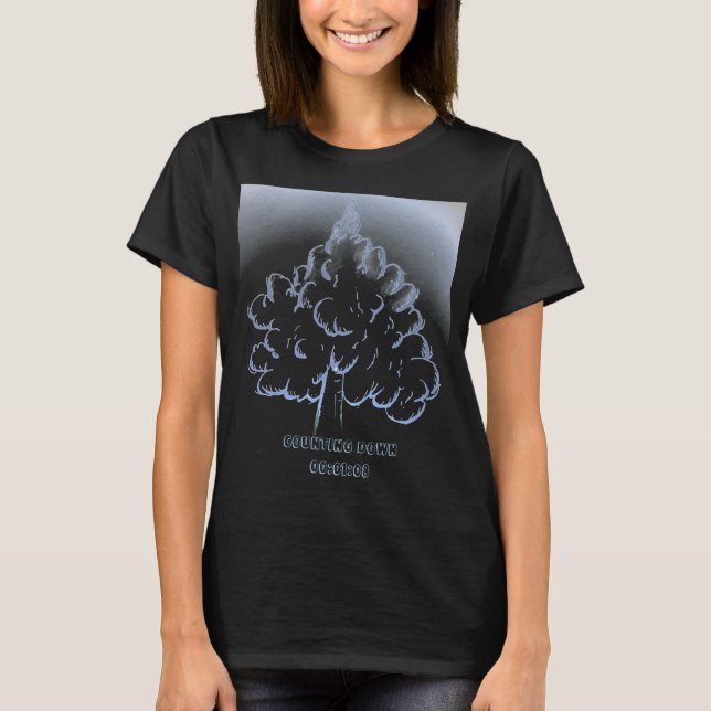 Camiseta Contando hacia atrás  00:01:08 (Anverso)