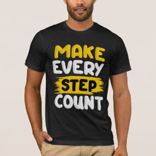 Camiseta Contar cada paso