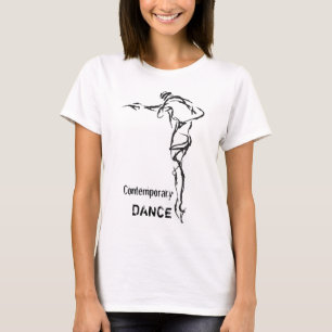 Camiseta contemporánea de la DANZA