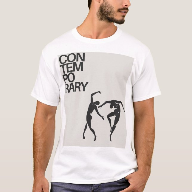 Camiseta Contemporary Art Graphic Men's T-Shirt - Modern Mi (Anverso)