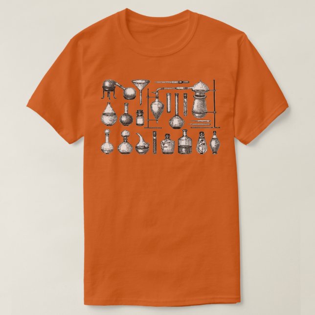 Camiseta Contenedores de alquimia (Diseño del anverso)