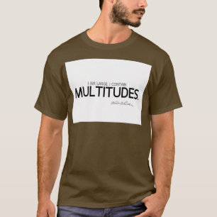Camiseta Contengo multitudes walt whitman