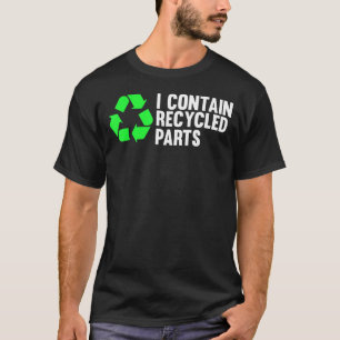Camiseta Contengo piezas recicladas para crear conciencia s