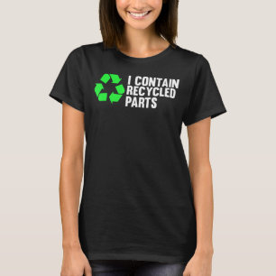 Camiseta Contengo piezas recicladas para crear conciencia s