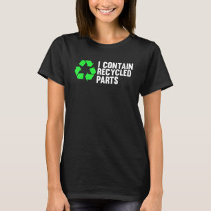Camiseta Contengo piezas recicladas para crear conciencia s