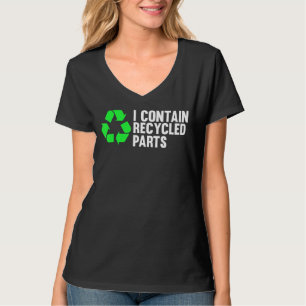 Camiseta Contengo piezas recicladas para crear conciencia s
