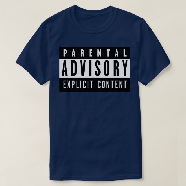 Camiseta Contenido explícito (Diseño del anverso)