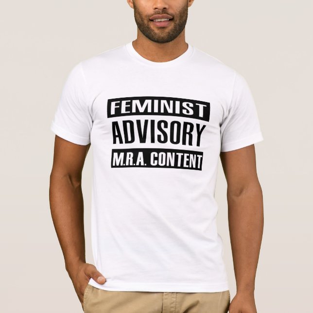 Camiseta Contenido feminista del Advisory MRA (Anverso)
