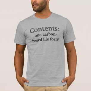 Camiseta Contenido, negación