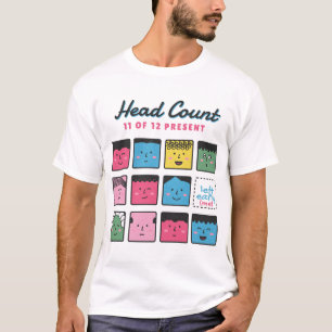 Camiseta Conteo de personas introvertido divertido se fue t
