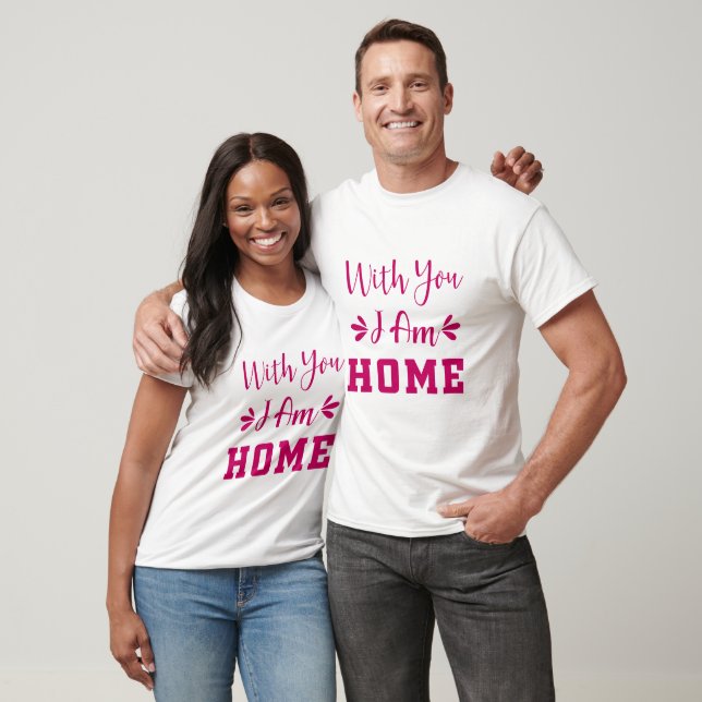 Camiseta Contigo Estoy en Casa (Unisexo)