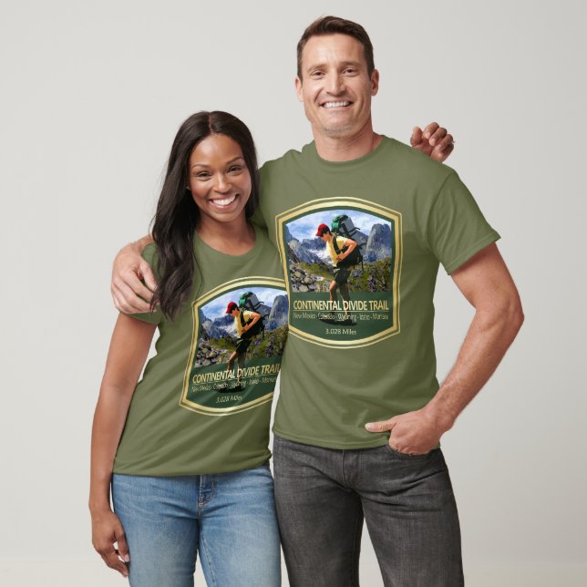 Camiseta Continental Divide Trail (PF) (Unisexo)