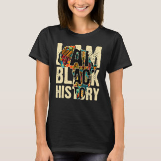 Camiseta Continente africano al estilo africano soy histori