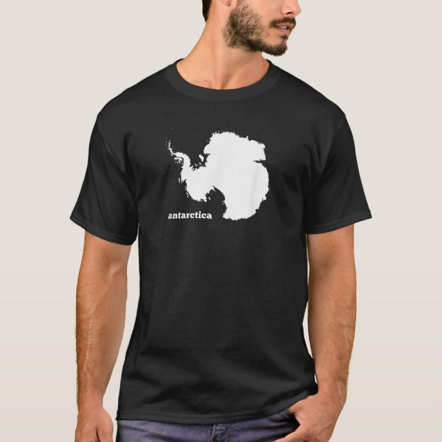 Camiseta Continente Antártida   (Anverso)