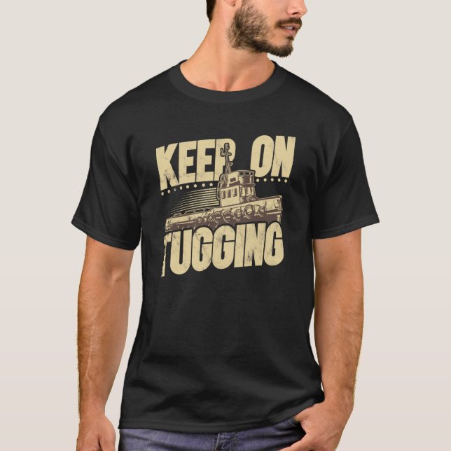 Camiseta Continúa Con Tugueo Retro Capitán Botes (Anverso)