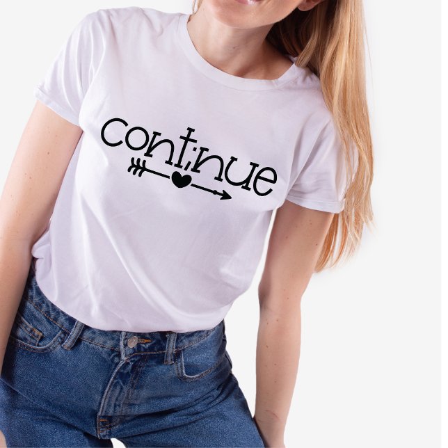 Camiseta Continuar, reducir la conciencia sobre la salud me (Subido por el creador)